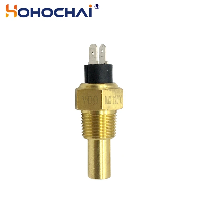 2 pcs VDO Water Temperature Sensor 3/8NPT 120C Diesel Engine Generator Set And Car Accessories