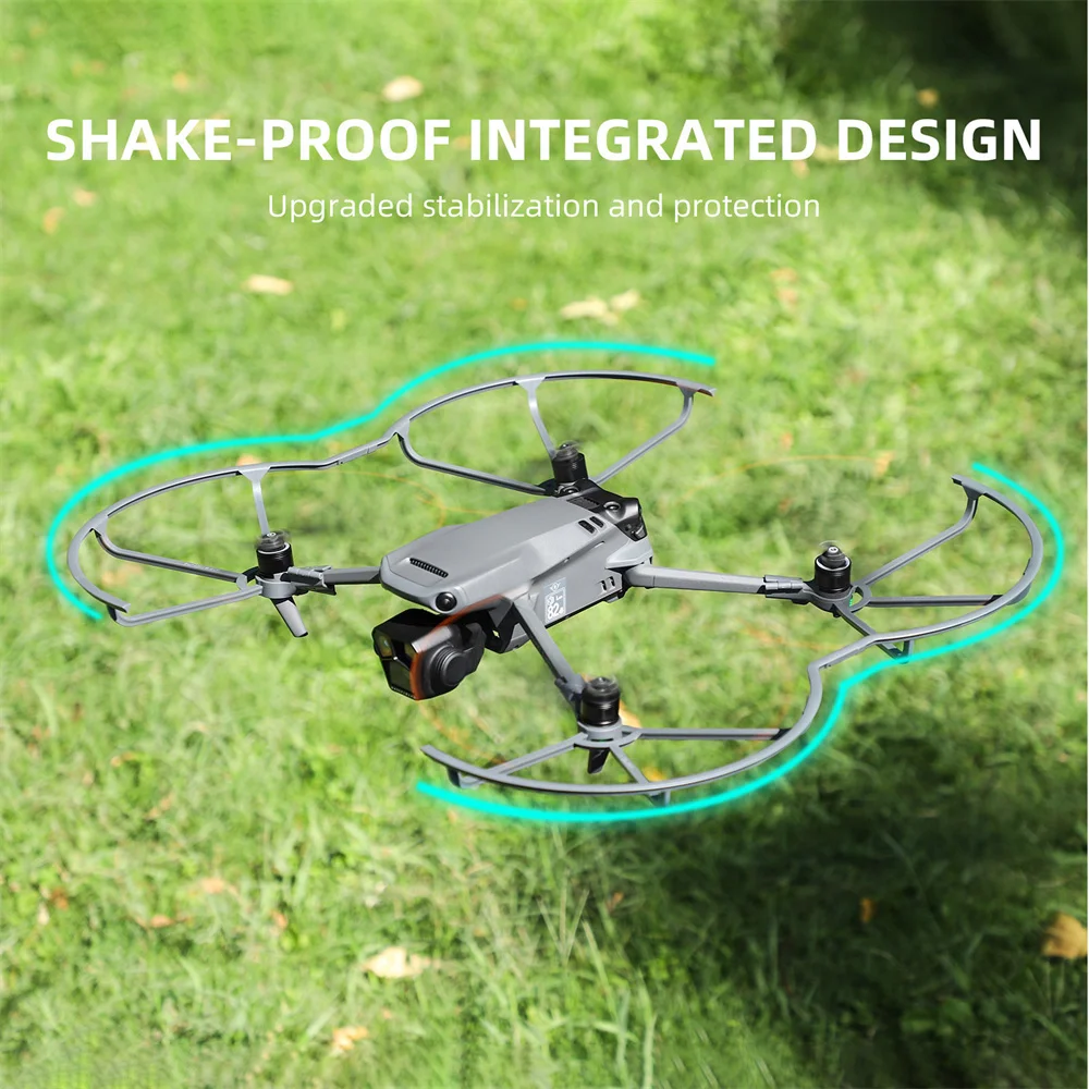 Protection d'hélice Sunnylife pour DJI Mavic 3 Pro démontée, présentant les pièces et leur assemblage facile.