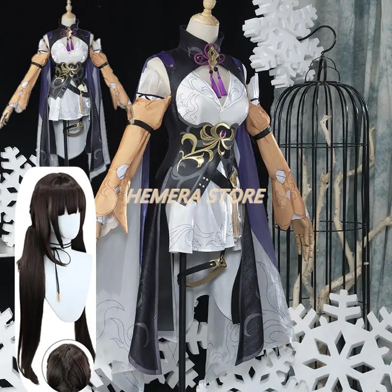 

Honkai: Star Rail Sushang Cosplay Costume Gorgeous Dress Uniform Game Suit Halloween Party Outfit Clothing XS-XXL New 2023