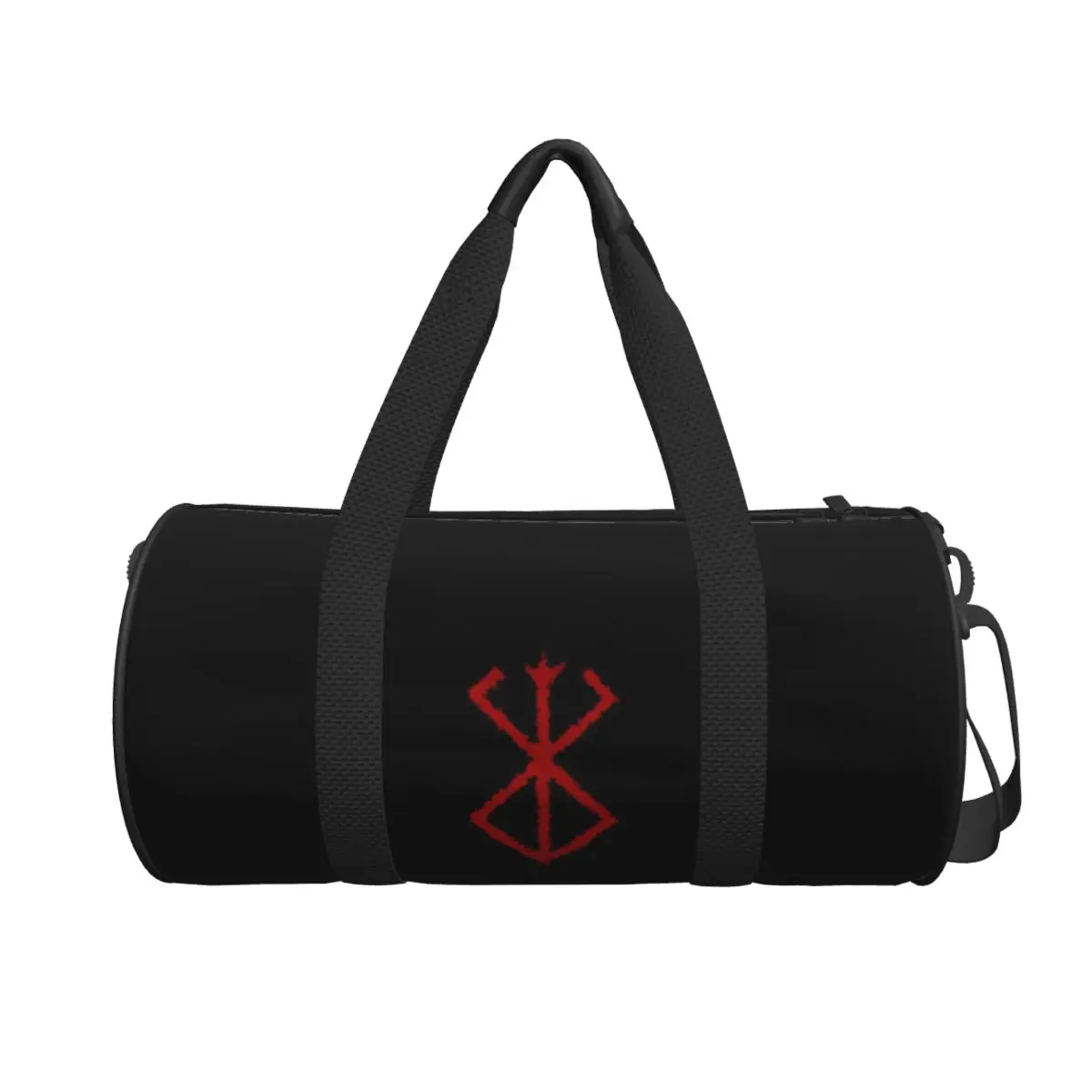 Round Large Capacity Travel Duffel Bag Anime B-Berserk Male Female Large-Capacity Hand Luggage Sports Fitness Bag