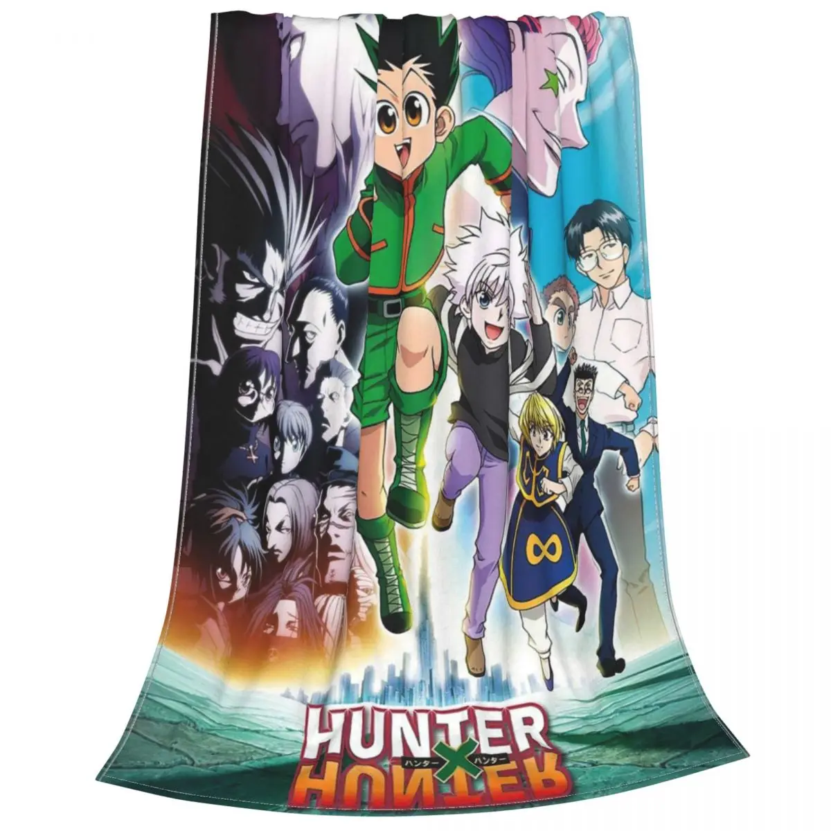 Anime Hunter X Hunter Blanket Coral Fleece Plush Killua Zoldyck Kurapika  Freecss Gon Super Soft Throw Blankets for Bed Bed Rug - AliExpress