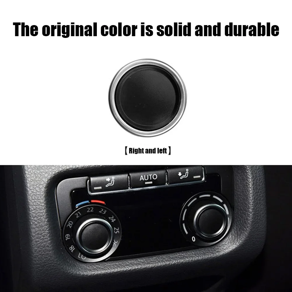 Rear Car Air Conditioning Control Panel Knob Cover Switch For Sharan 7N1/7N2 2012-2019 For Seat Alhambra 2011-2016 Accessories