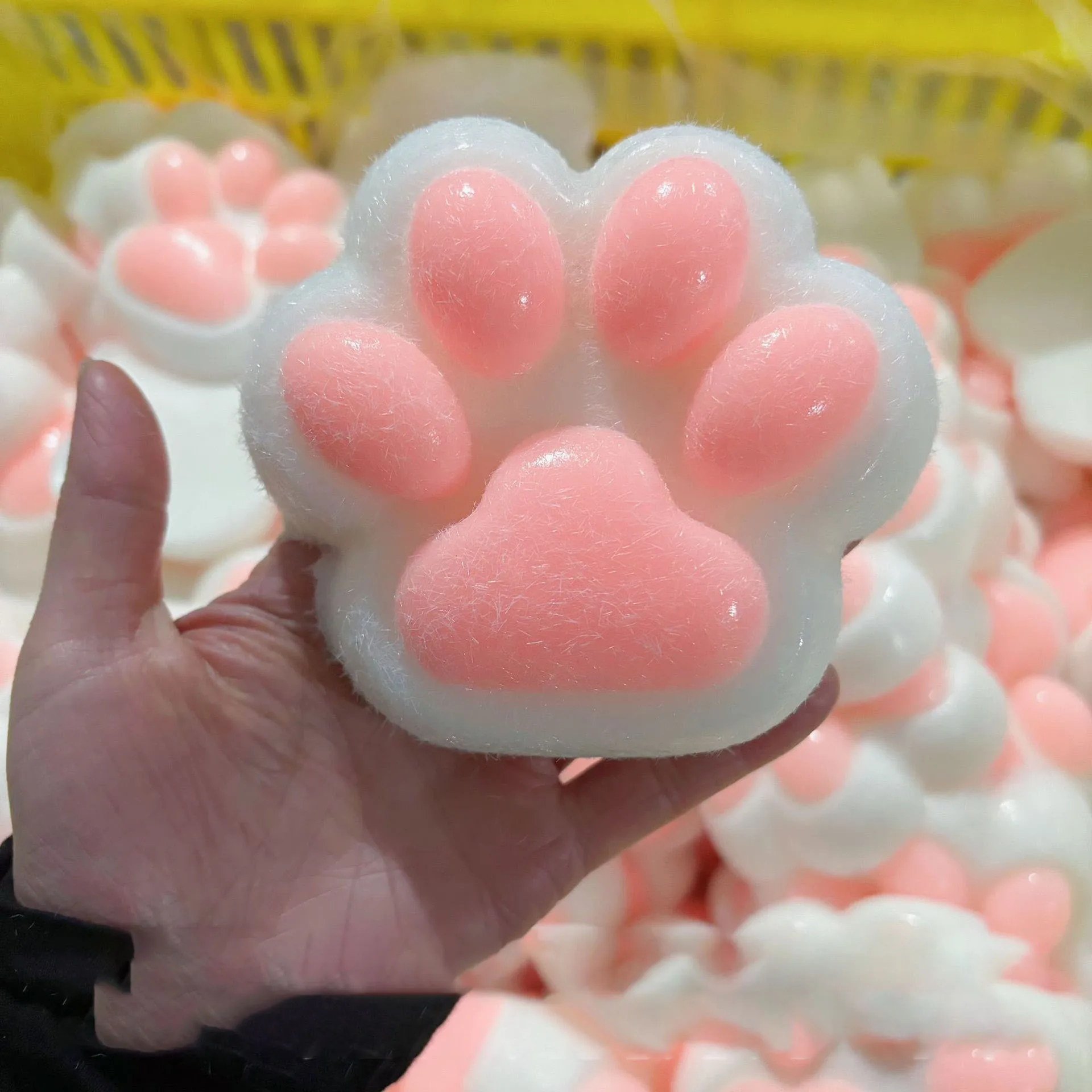 Large Soft Plush Cute Cat Paws Squeeze Toy Squish Big Antistress Foot Girls Kid Gifts Squishy Toy Antistress Toys For Adults 4