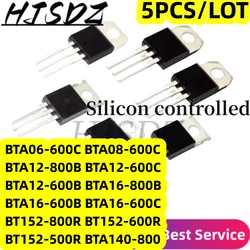 Silicon - Controlled Rectifier Set - 5 High - Quality Pieces (BTA12 - 600B)