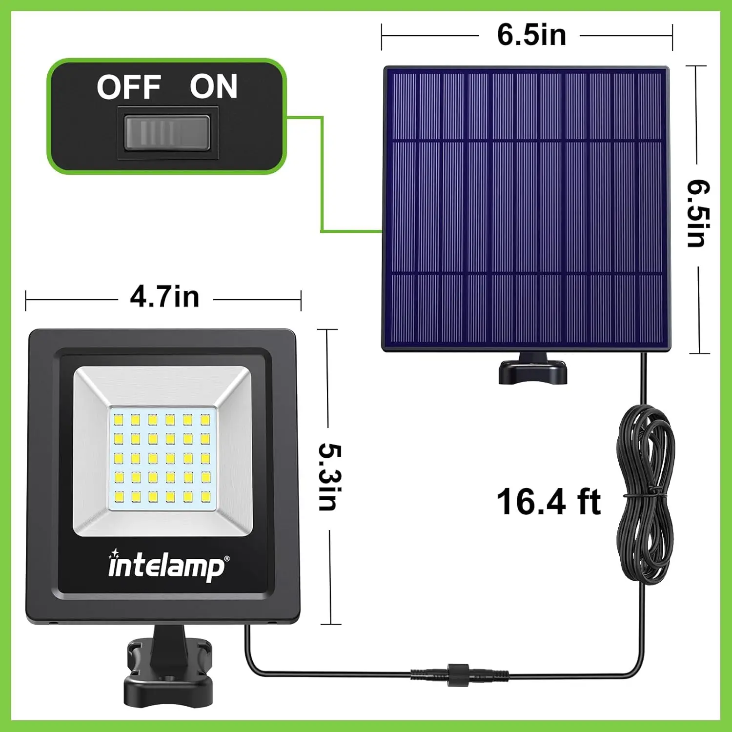 Solar Outdoor Lamp Solar Outdoor Light Super Bright Wall Solar Warm Light IP65 Waterproof Street Security for Many Outdoor Scenes
