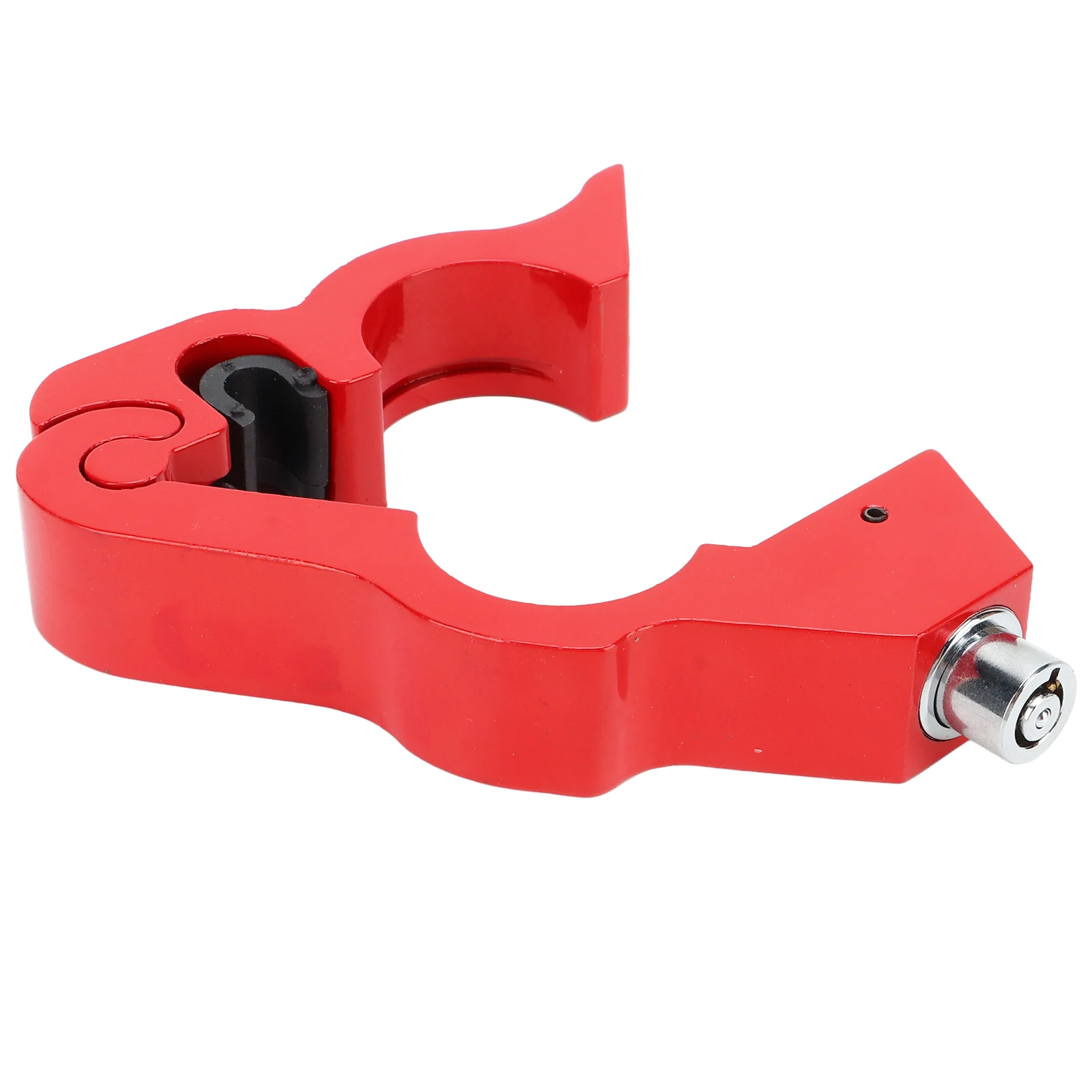 Brake Lever Lock Motorcycle Handlebar Lock Tamper Resistant Weatherproof Aluminum Alloy Anti Theft Grip for Scooters ATVs