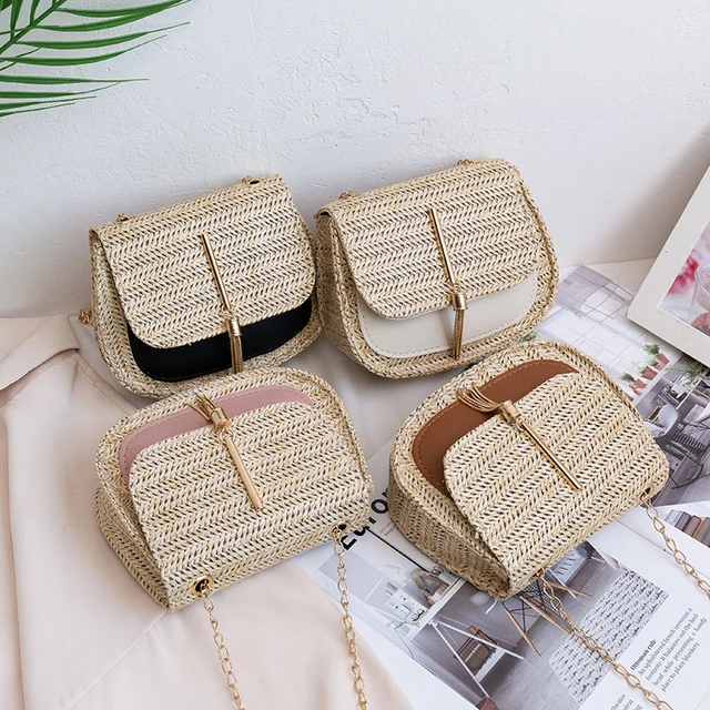 Straw Clutch Purses Women  Clutch Straw Bag Women Summer - Summer Clutch  Bag Fashion - Aliexpress