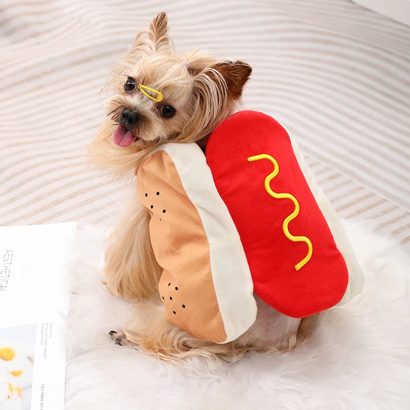 Pet Costumes Costume Hot Dog Bassotto Vestito Da Hot Dog Costume Hot Dog  Adulto Vegaooparty