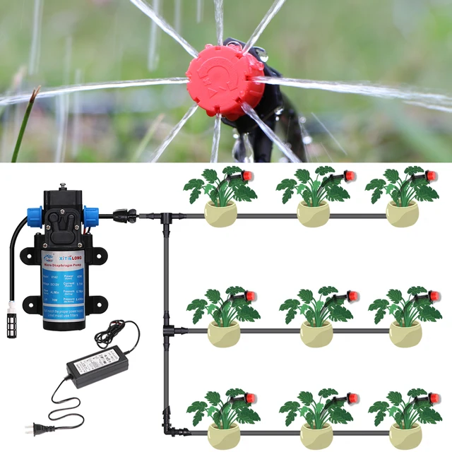 1 Set Selbstansaugendes Gartennebel Kühlsystem Automatisches