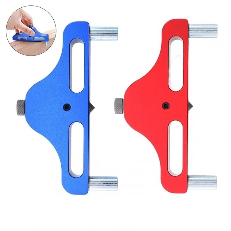 Woodworking Center Scriber Aluminum Alloy Scribe Marker Gauge 95mm Scriber Woodworking Aids