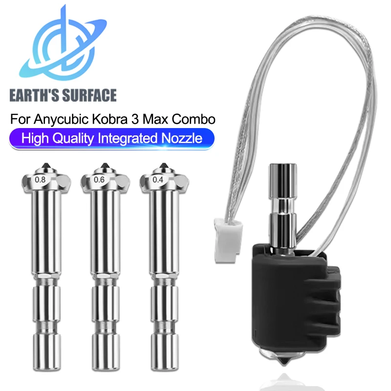 Anycubic Kobra 3 Maxホットエンドキット用3Dプリンター部品 0.4 0.6