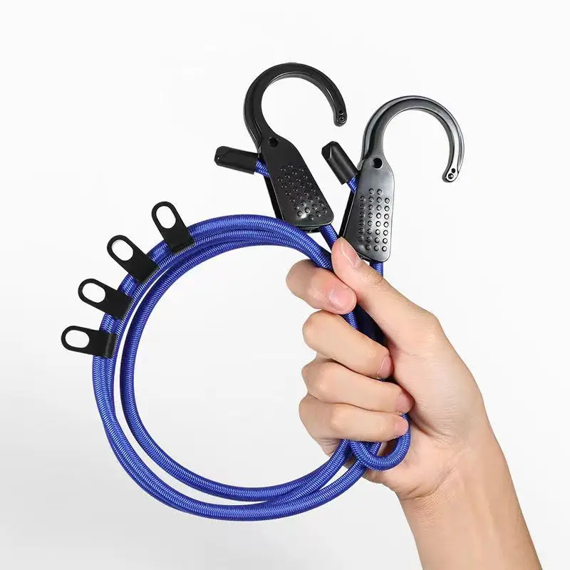 Adjustable Bungee Cord 59/118-Inch With Wide Opening Hooks For Cars Motorcycle Bikes Bag bungee straps
