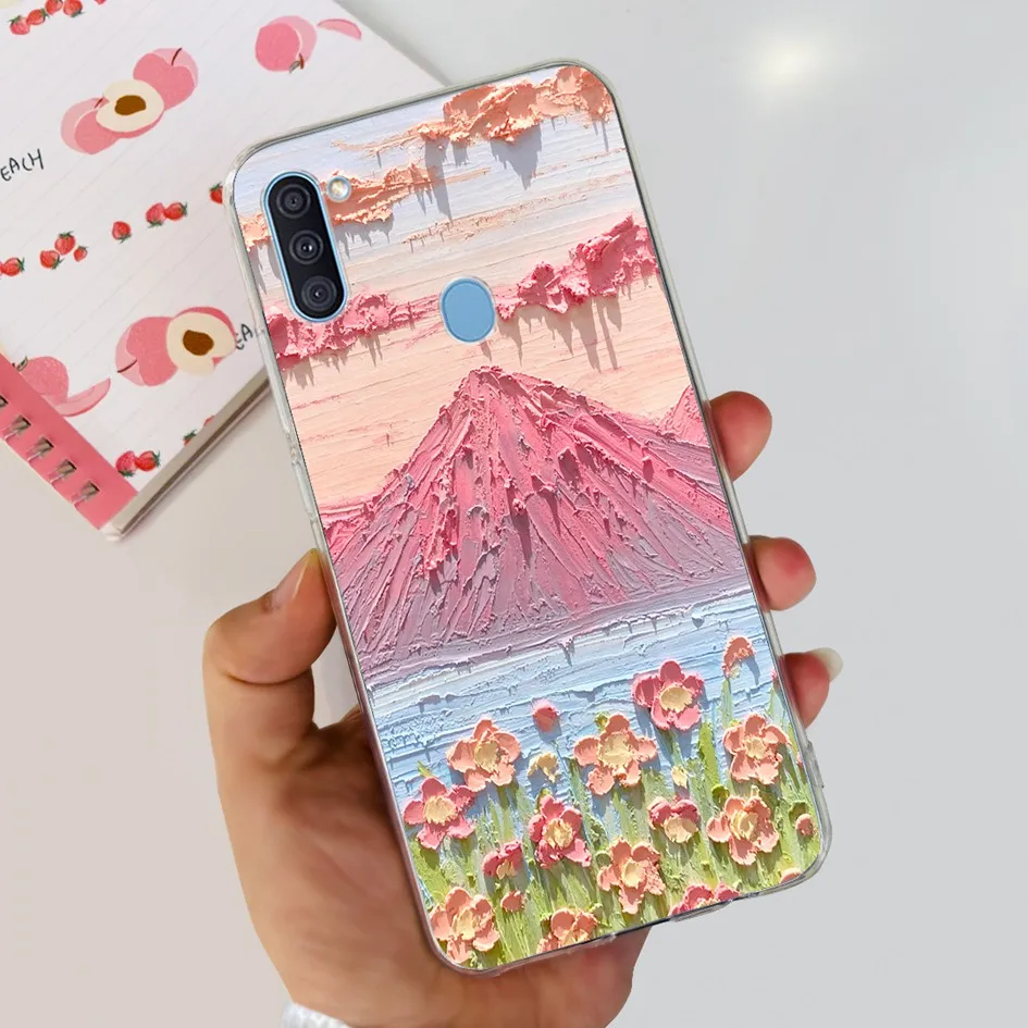 Stylish Pattern Soft Silicone Phone Case - Protective Cover