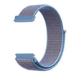 Versatile Nylon Smartwatch Strap - 20mm/22mm, Durable & Adjustable Band for other 20mm (Color 36)