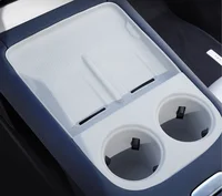 Armrest Box Storage Box For Xpeng G6 Car Central Armrest Storage Box Content Center Console white 6