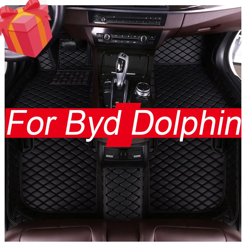 

Автомобильный напольный коврик для Byd Dolphin 2021 2022 2023, мужские высококачественные Нескользящие водонепроницаемые коврики, автомобильные накладки для ног, интерьерные коврики, аксессуары