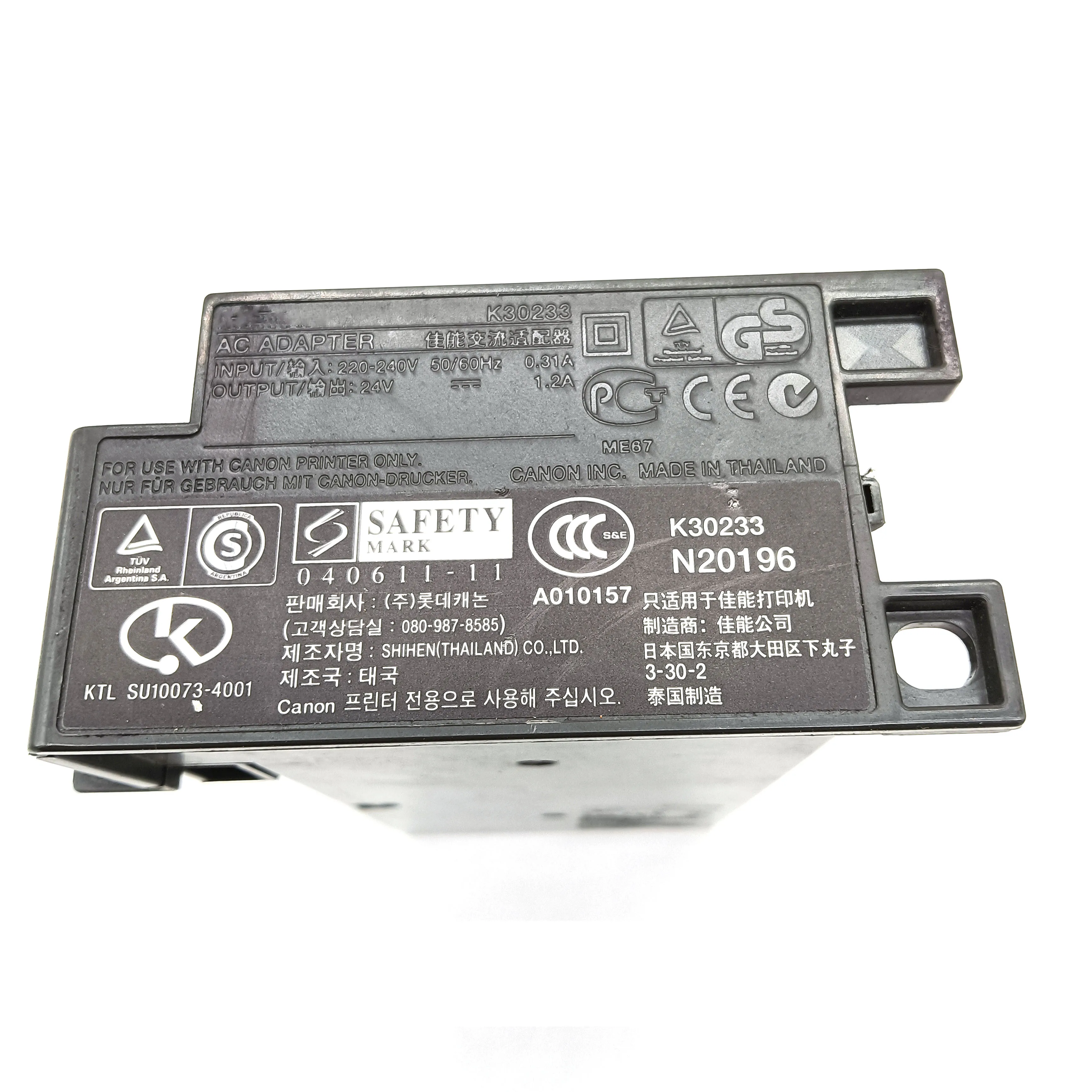 

Адаптер питания k30233 для Canon PIXMA iP3000 iP3100