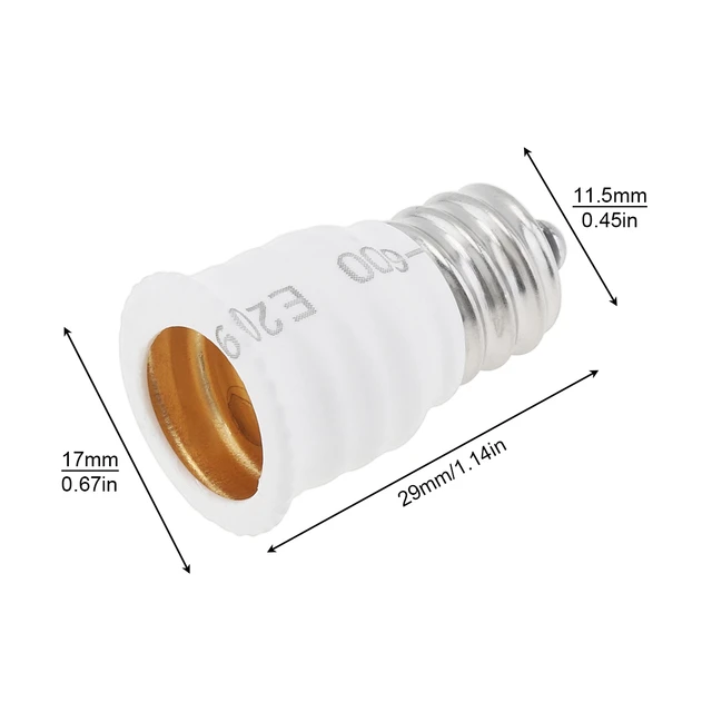 Base de douille G9 à E14 pour halogène CFL, adaptateur de lampe, support  convertisseur d'ampoule, 1 pièce - AliExpress