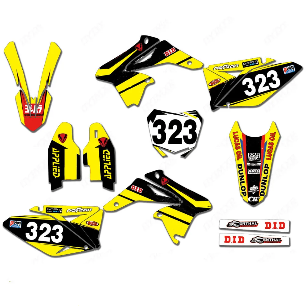 Ű 250 RMZ 2010-2018 ׷  Į ƼĿ, Ű RMZ250 2010 2011 2012 2013 2014 2015 2016 2017 2018
