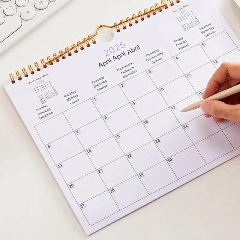2025 Wall Calendar: Daily & Monthly Planner