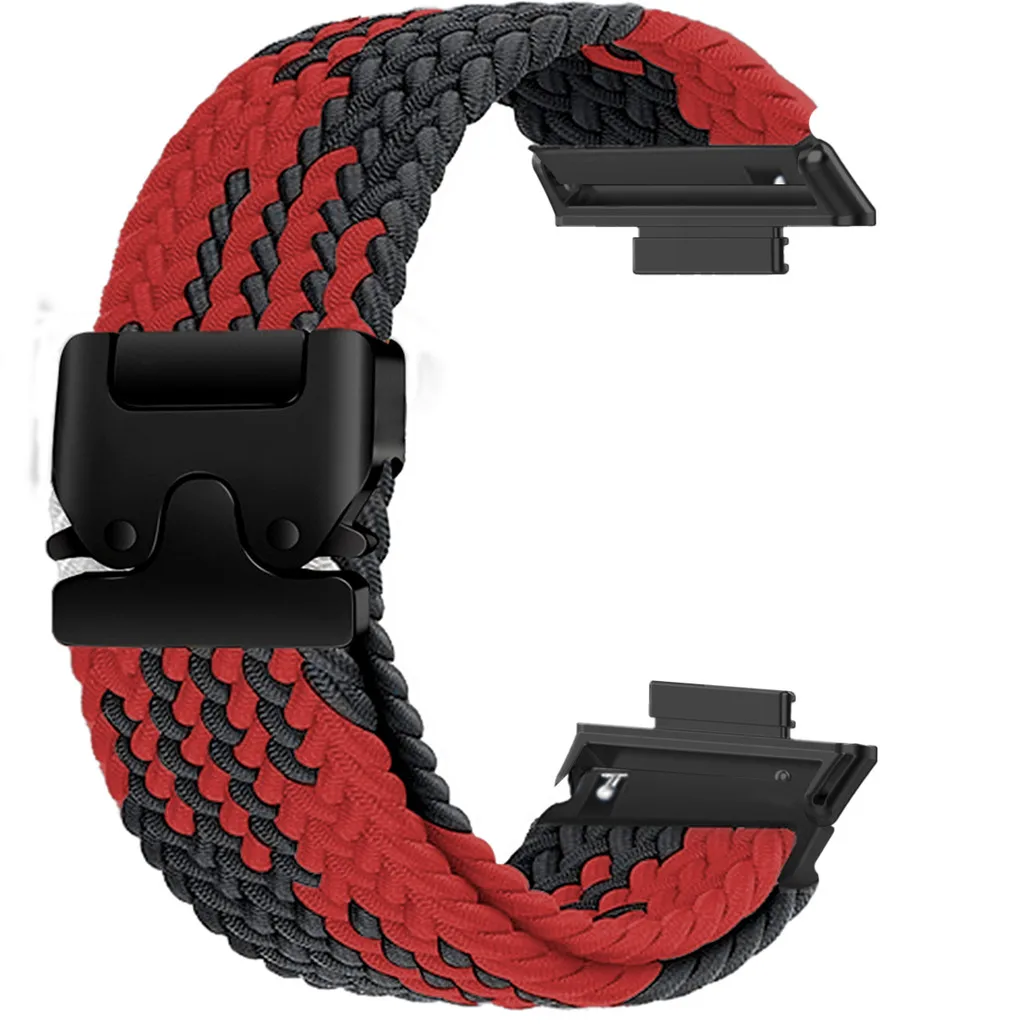 Nylon Elastic Braided Solo Loop Strap for Smartwatches - Unisex Watchband