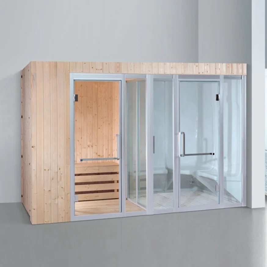 Sauna Steam Light Wave Far Sauna Room Wet Steam Dry Steam Room
