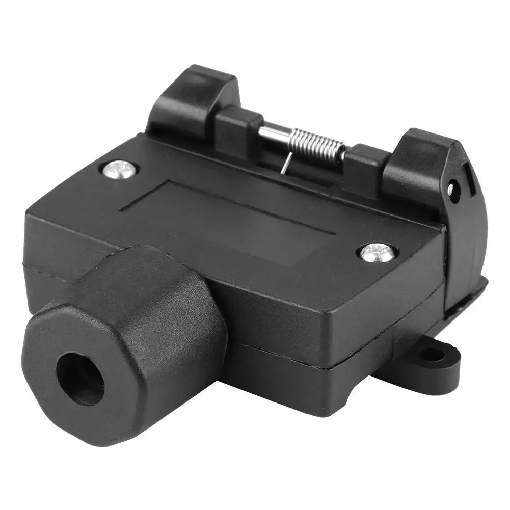 Vehicle Alternator Truck Generator 7 Pin Plastic Trailer Semitrailer Plug Socket Wiring Connector Adapter Truck Parts