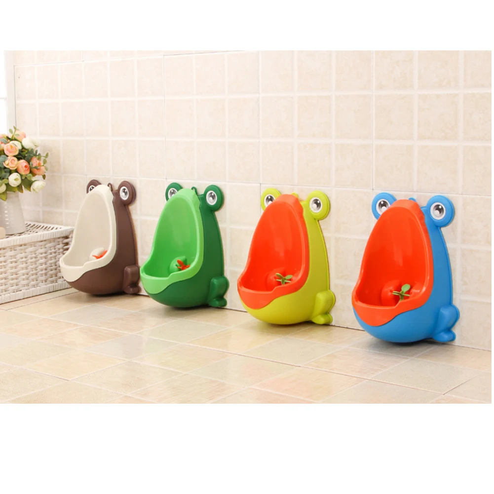 

for Frog Plastic Baby Boys Children Pee Potty Toilet Training Kids Urinal Bathro