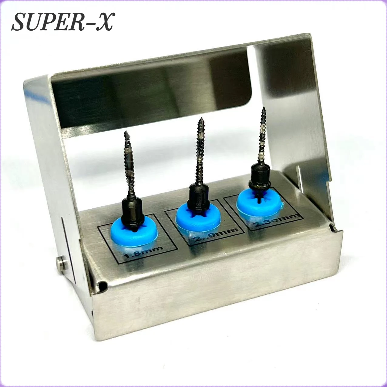 

3Pcs/set Dental Cross Cutter Implant Drill Bone Cut Debri Blade Fit Lindemann Osstem Oss Black/Blue 2.3/2.0/1.8mm