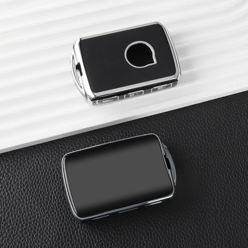 Premium TPU Car Key Case Holder - Sleek Protective Key Shell Bag