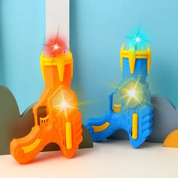 New Color Projection Gun Children's Simulation Electric Toy Music Gun Interactive Sound and Light Toy Gun Boy Toy Model 1