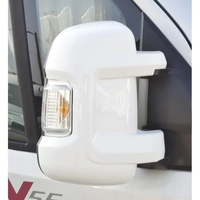 2pcs Rearview Mirror Protective Cover for Fiat Ducato Peugeot Boxer Relay Long Arm Rearview Mirror Car Parts rearview mirror protector rearview mirror cover