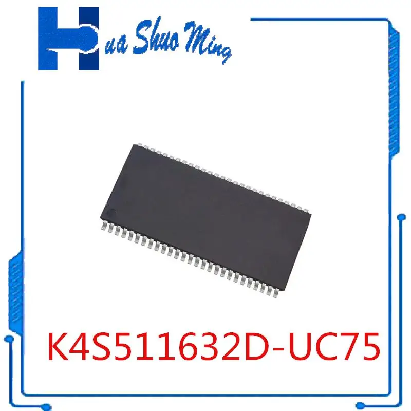 

10 шт./партия, флэшки K4S511632D TSOP54
