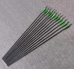 31-Inch Carbon Arrows for Hunting and Target Shooting (18pc 21in)
