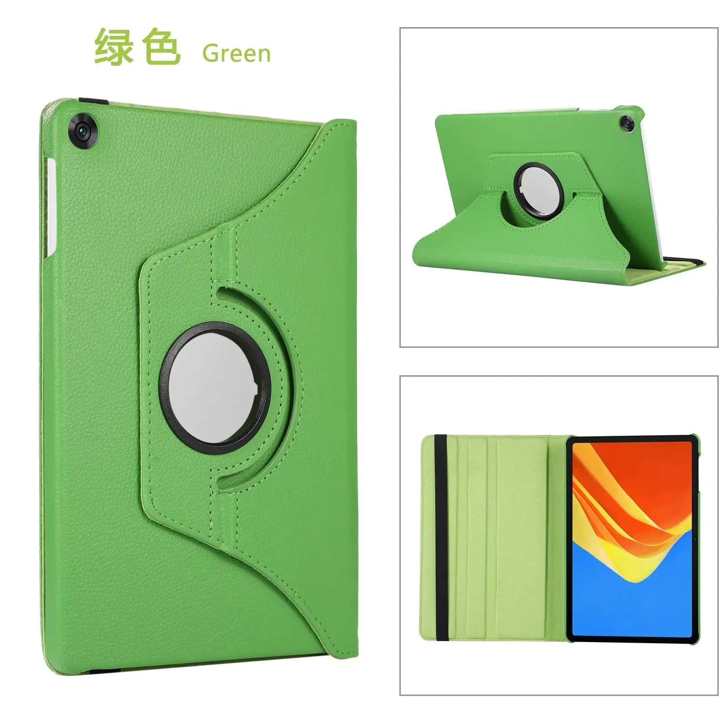 Premium 360 Rotating Luxury PU Leather Tablet Case Cover