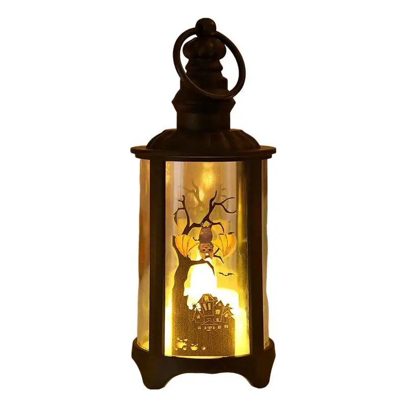 

Декоративные крытые фонари, летучая мышь, Череп, пугала, призрак, подвески, фонарь, светодиодный Up, беспламенные декоративные фонари, батарея