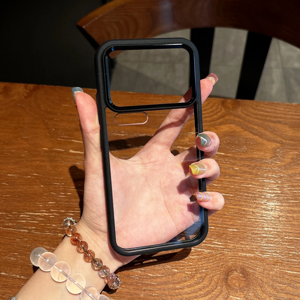 Clear Shockproof Magnetic Charging Case - TPU PC Cover