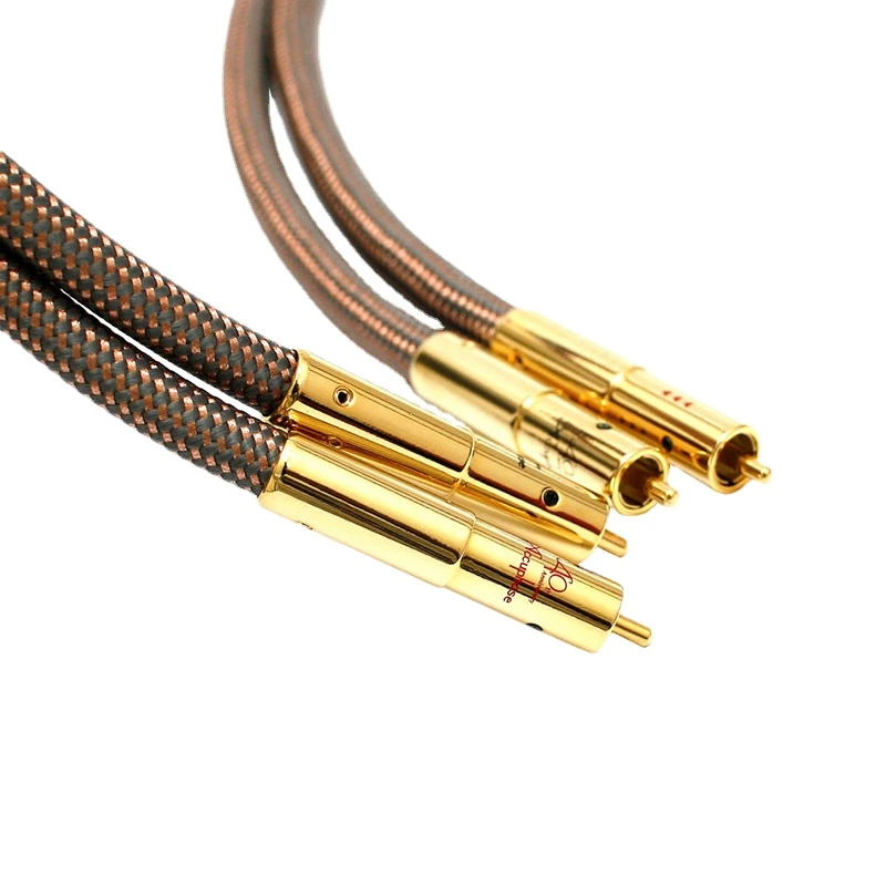 A Pair Accuphase 40th Anniversary Edition Occ Pure Copper Rca