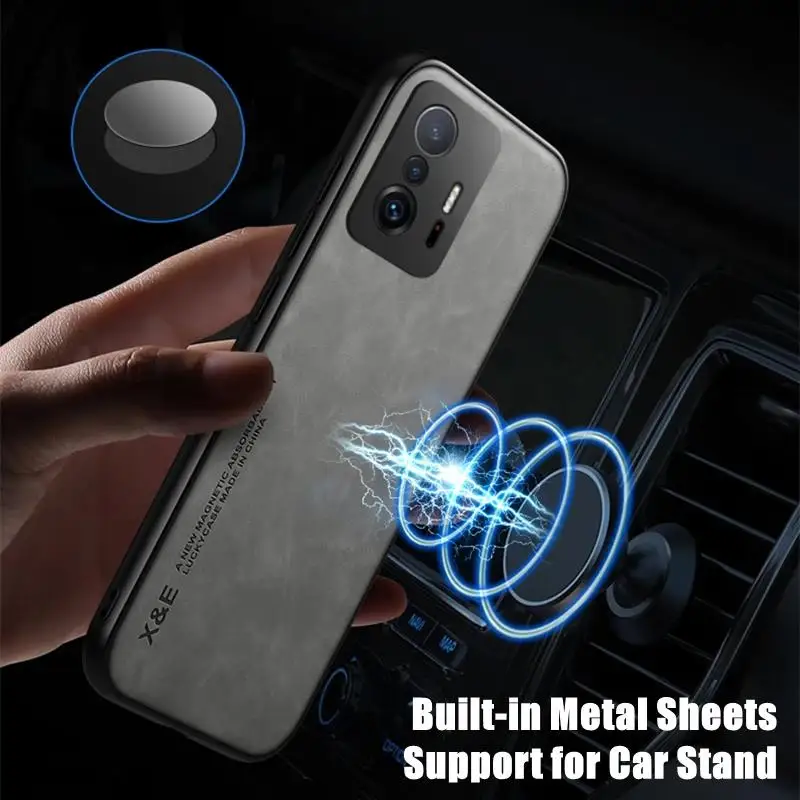 Premium Magnet Leather Shockproof Case Cover