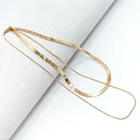 Collier fin double couche délicat pour femme, collier de clavicule cool, bijoux esthétiques Y2K, document en or sexy, salle 5