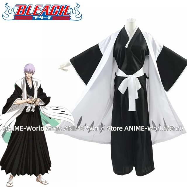 BLEACH-Anime Bleach Cosplay Traje, 4ª Divisão Capitão Kimono, Bleach  Uniforme Terno, Conjunto completo, Roupas de Halloween - AliExpress