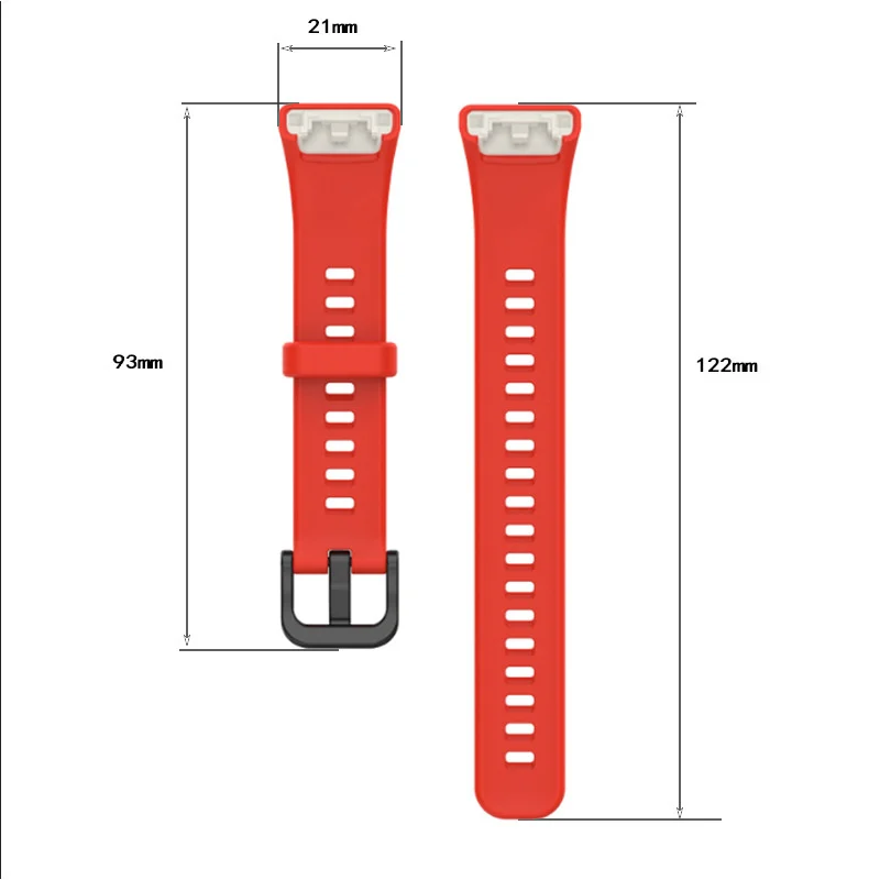 Cinturino in Silicone per Huawei Band 6 /6 Pro Strap Smart Watch cinturino regolabile sostituzione braccialetto Correa Honor Band 6 Strap