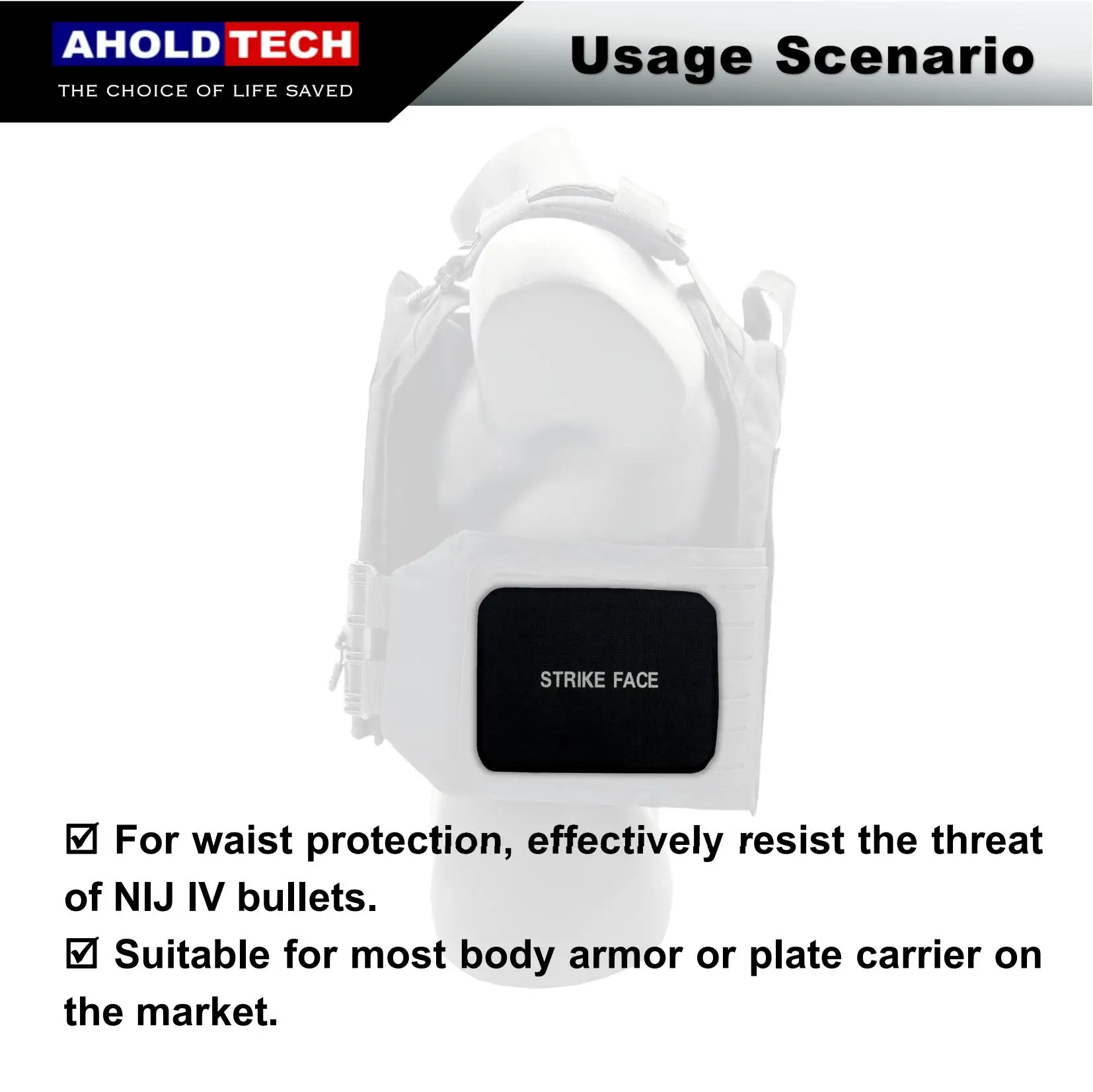 Рисунок 4 - NIJ IV уровень 4 SA 6X8 150x200
