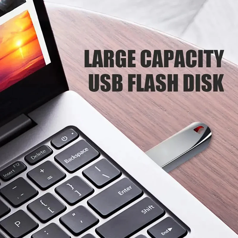 Sleek and Durable Super Mini USB 3.0 Flash Drive - High-Speed 450MB/s Data Transfer, Large Capacity 2TB