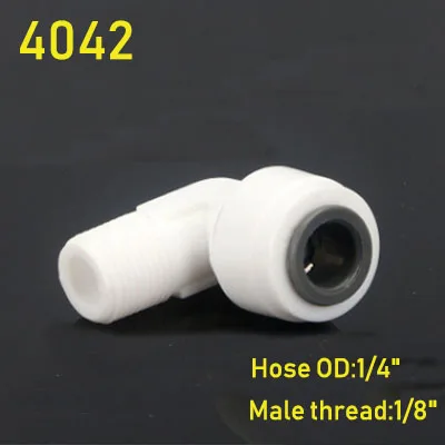 S7a818030332a423cb7b61a9cc1e5044dv 1/4 "3/8" wąż rurowy RO kolano wodne/równy prosty zawór zwrotny/prosta przegroda odwrócona osmoza akwarium plastikowe szybkozłącze
