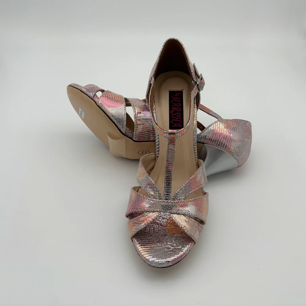 Sexy Comfortable Argentina Tango Dance Shoes  Comfortable Party Shoes Wedding Shoes  T629503PCL leather outsole  7.5cm 9cm heel 4
