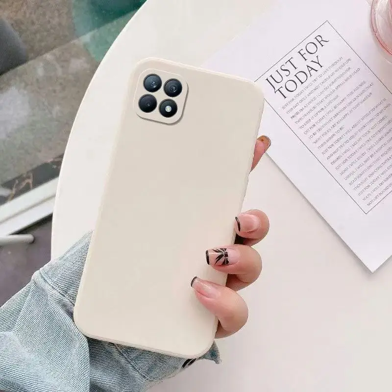 Elegant Shockproof Matte Silicone Phone Case - Luxury Soft Design
