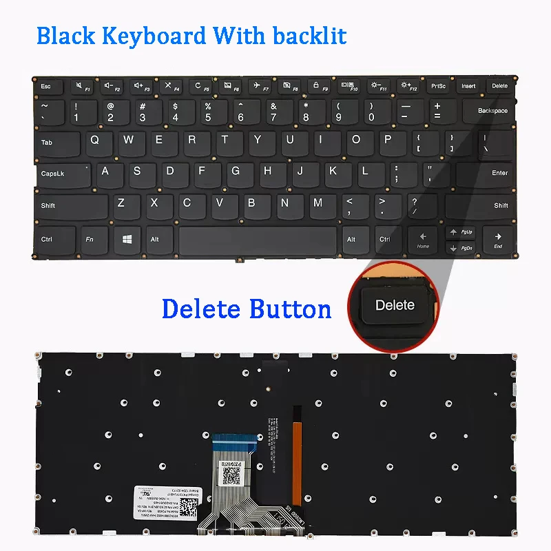 New Laptop Keyboard For LENOVO YOGA 720-12 720-12IKB YOGA 720-13IKB 720-13