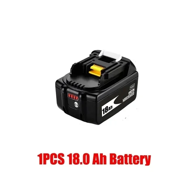 

2024 100% Original Makita 18V 18000mAh Aufladbare Power Werkzeuge Batterie Mit LED Li-Ion Ersatz LXT BL1860B BL1860 BL1850