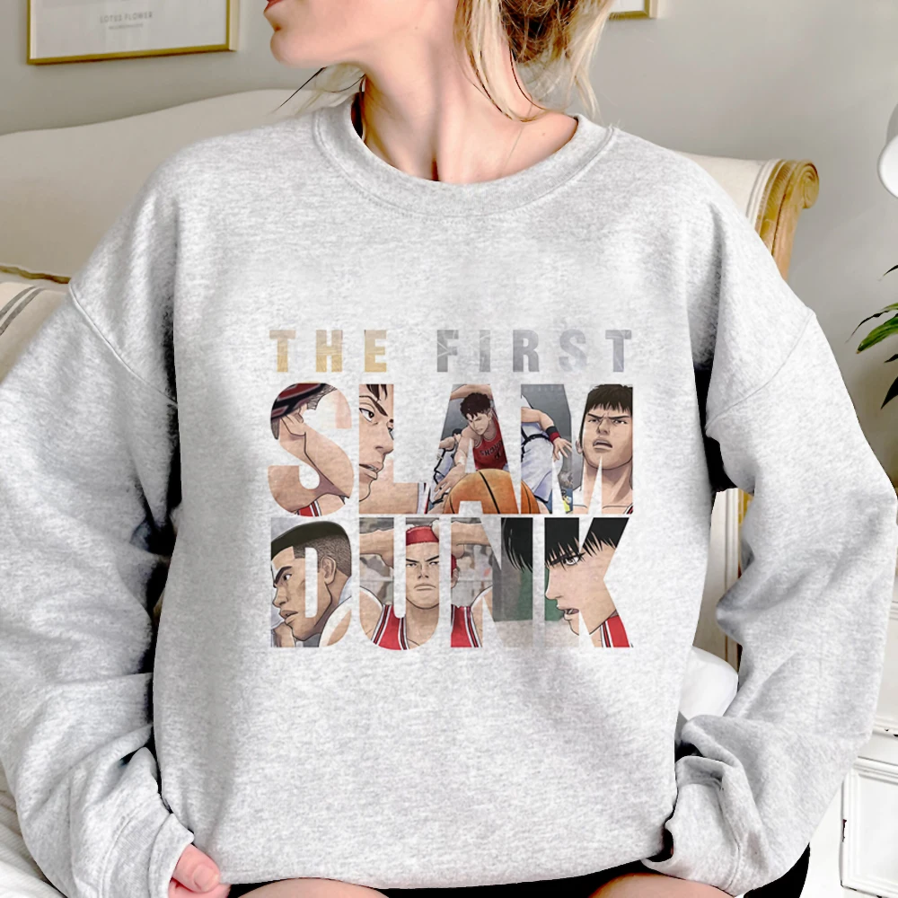 

Slam Dunk hoodies women vintage anime harajuku clothing female graphic Hooded Shirt